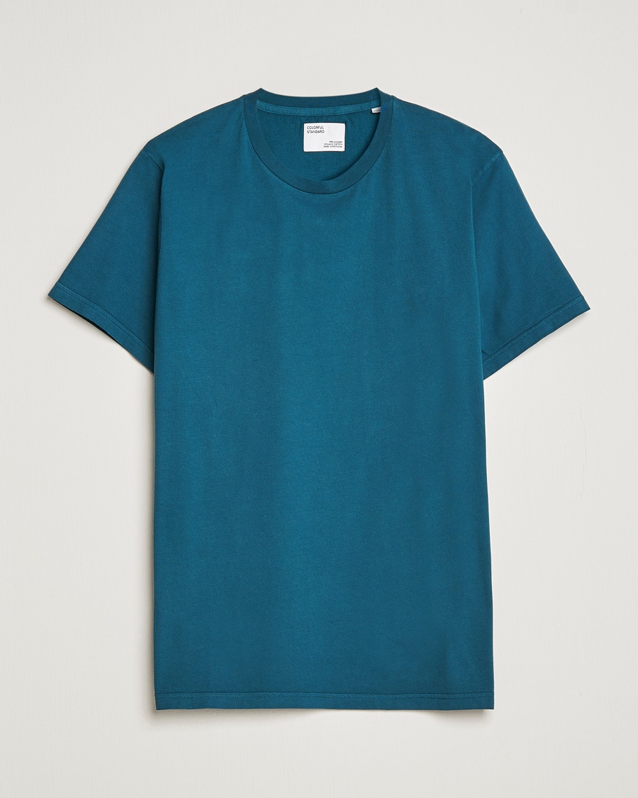 Colorful Standard Classic Organic T-Shirt Ocean Green – Blu