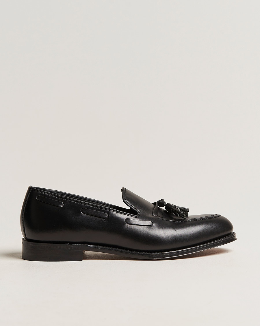 Loake 1880 Russell Tassel Loafer Black Calf – Nero