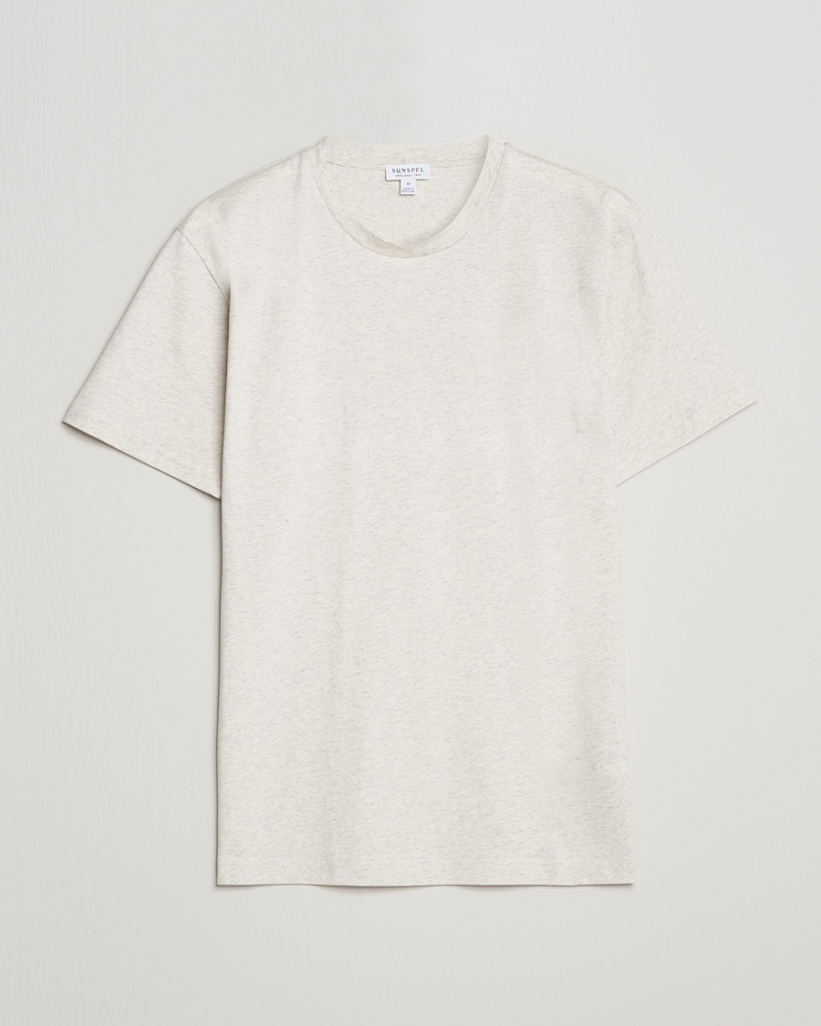 Sunspel Riviera Midweight T-Shirt Archive White – Bianco