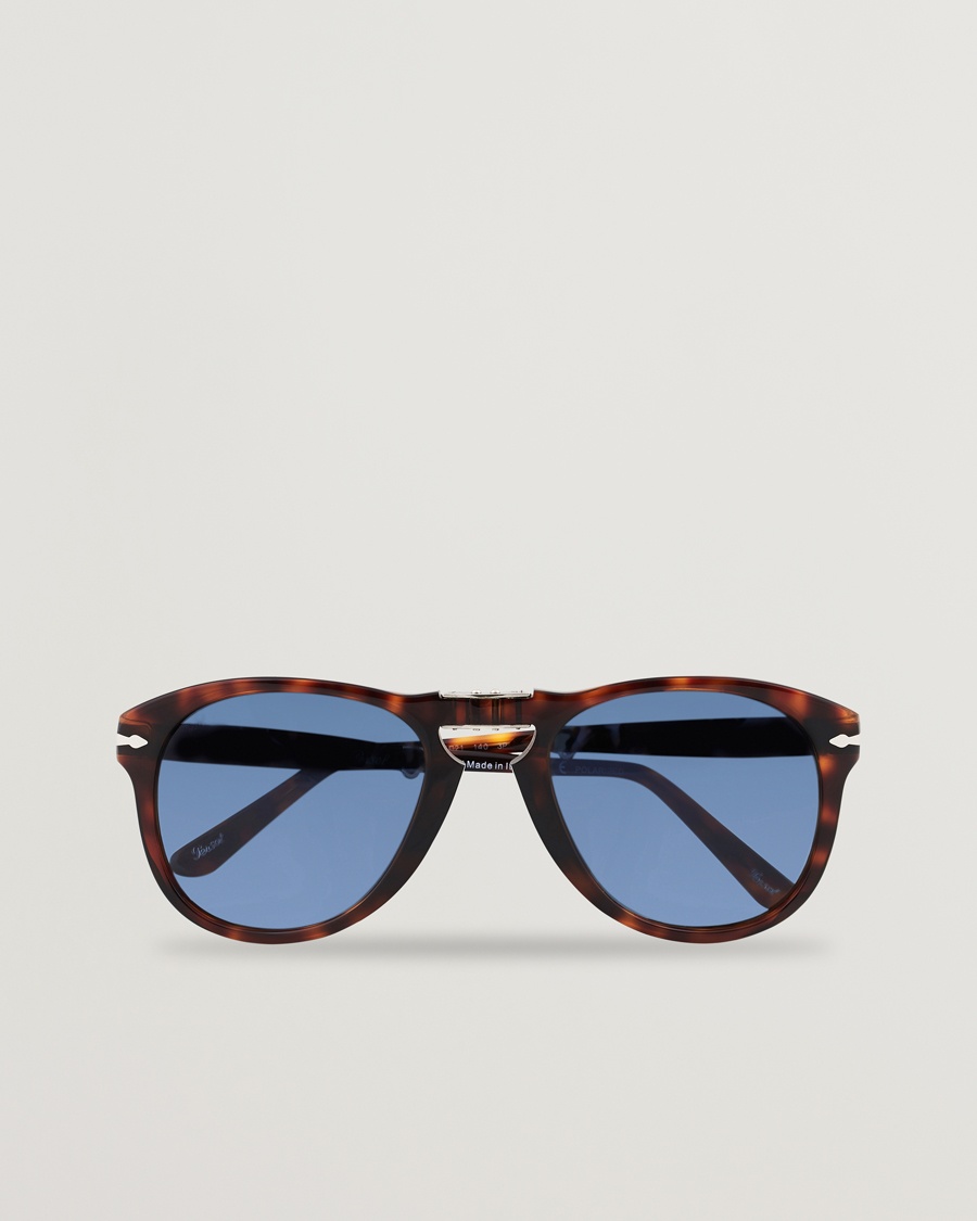 Persol 0PO0714 Folding Sunglasses Havana/Blue Gradient – Marrone