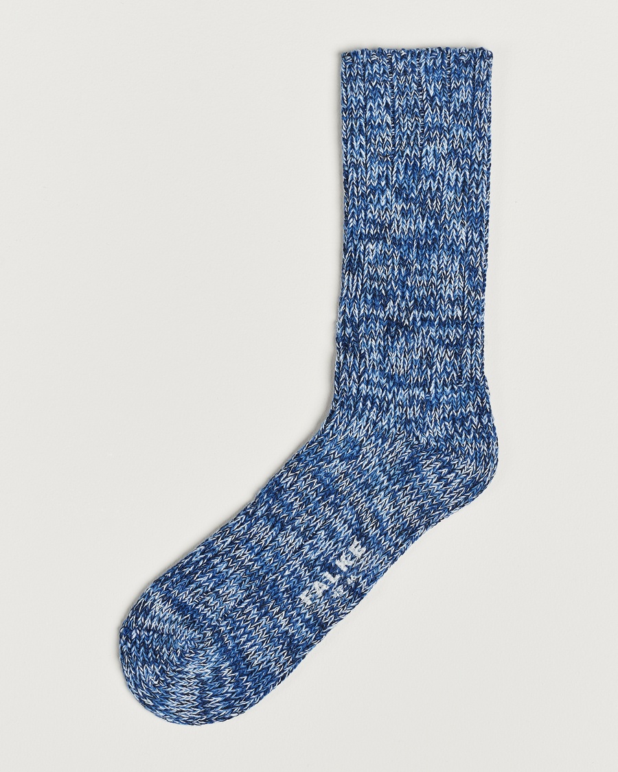 Falke Brooklyn Cotton Sock Blue – Blu