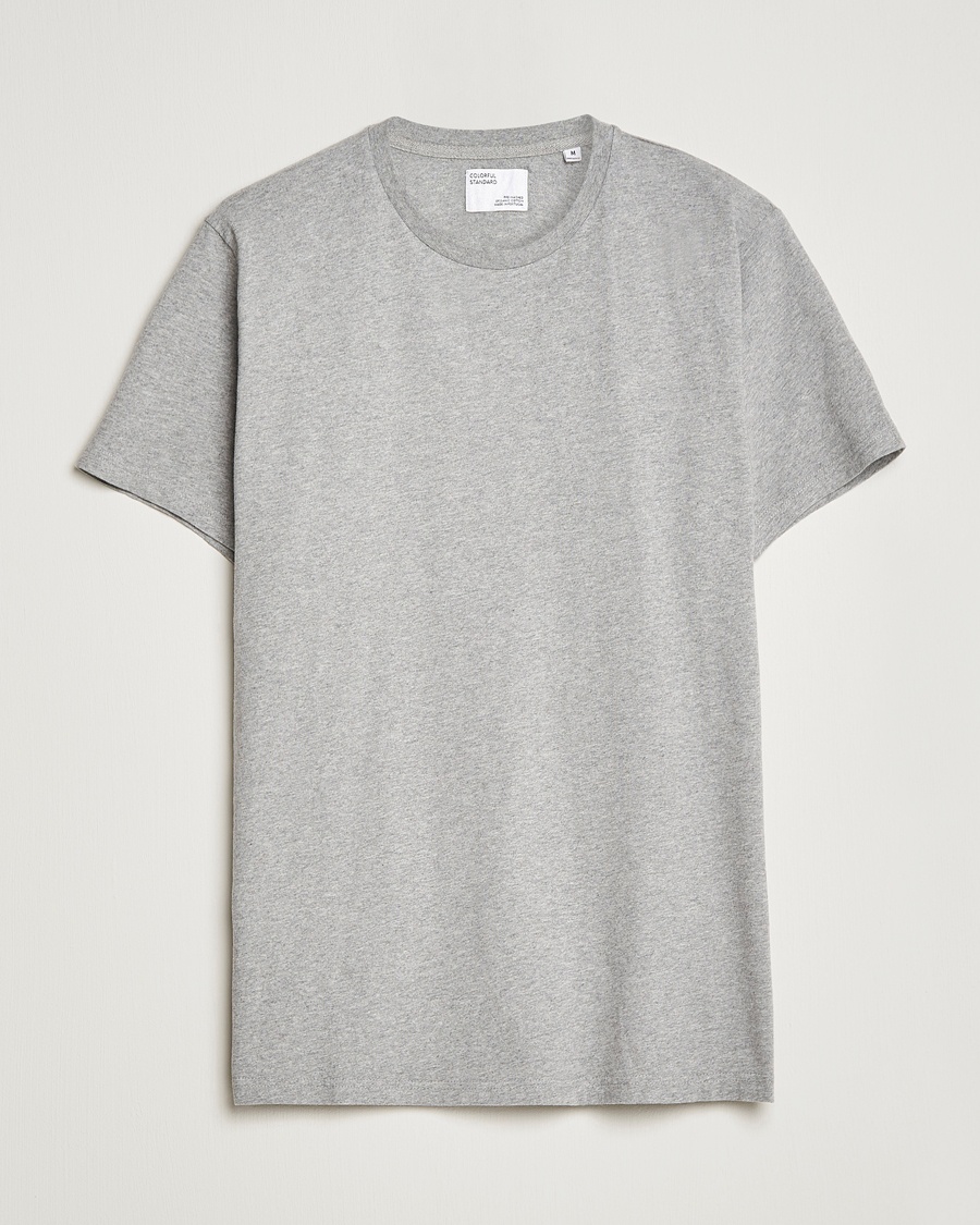 Colorful Standard Classic Organic T-Shirt Heather Grey – Grigio