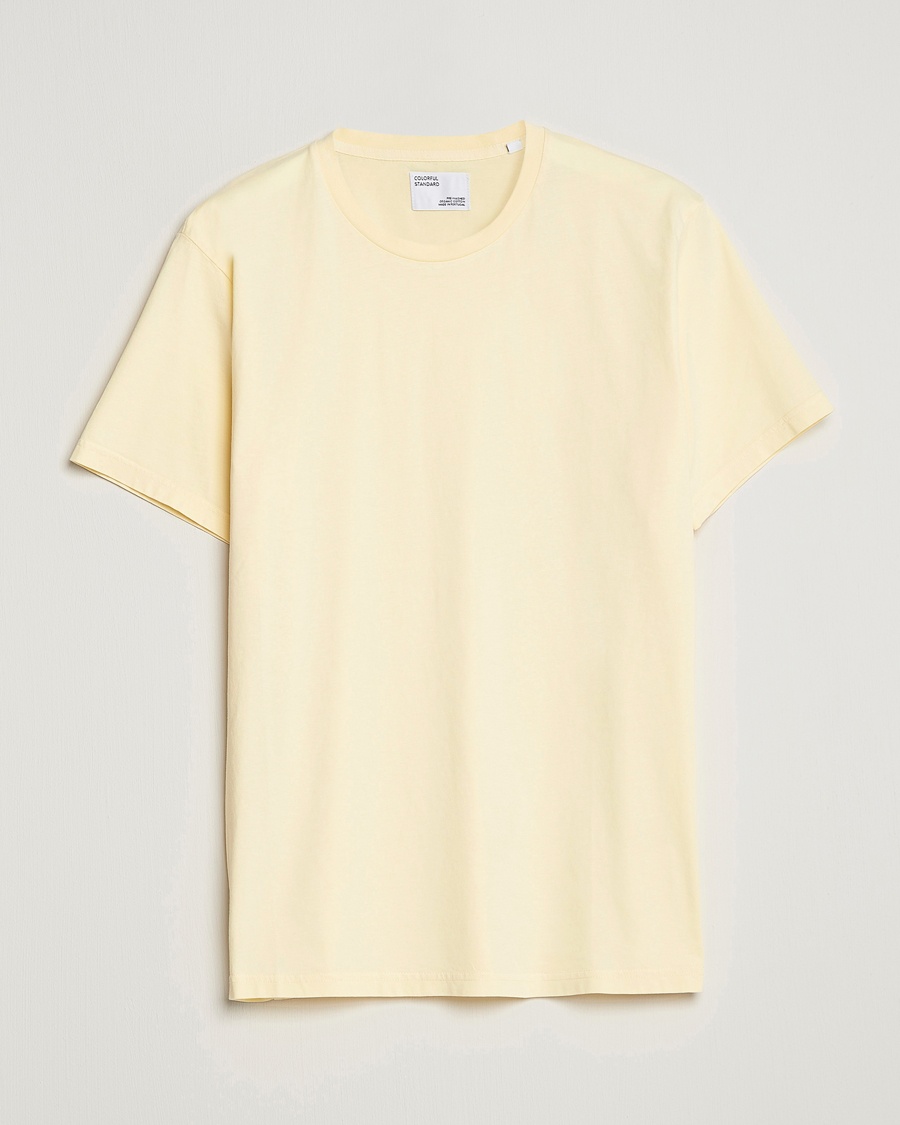 Colorful Standard Classic Organic T-Shirt Soft Yellow – Giallo