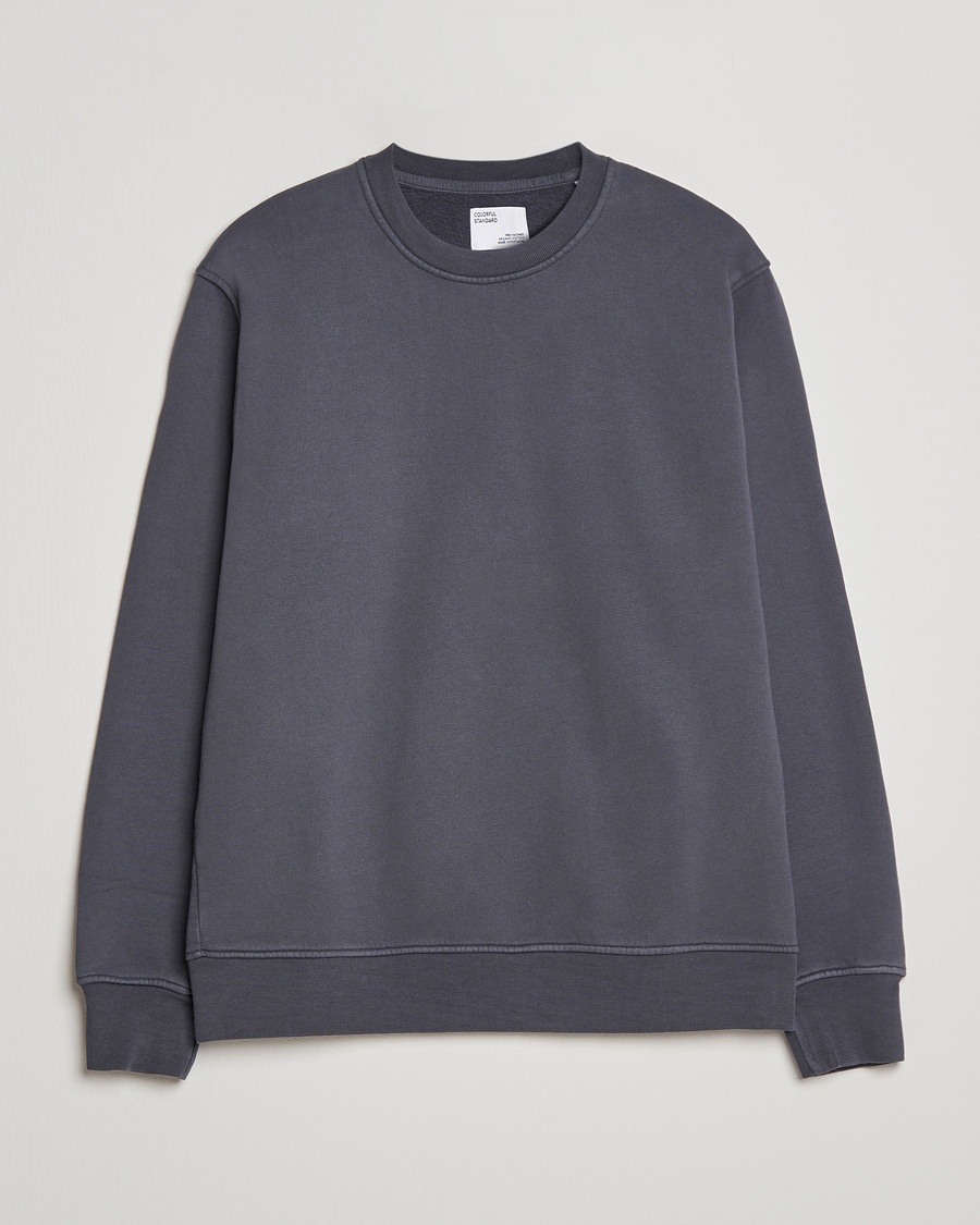 Colorful Standard Classic Organic Crew Neck Sweat Lava Grey – Grigio