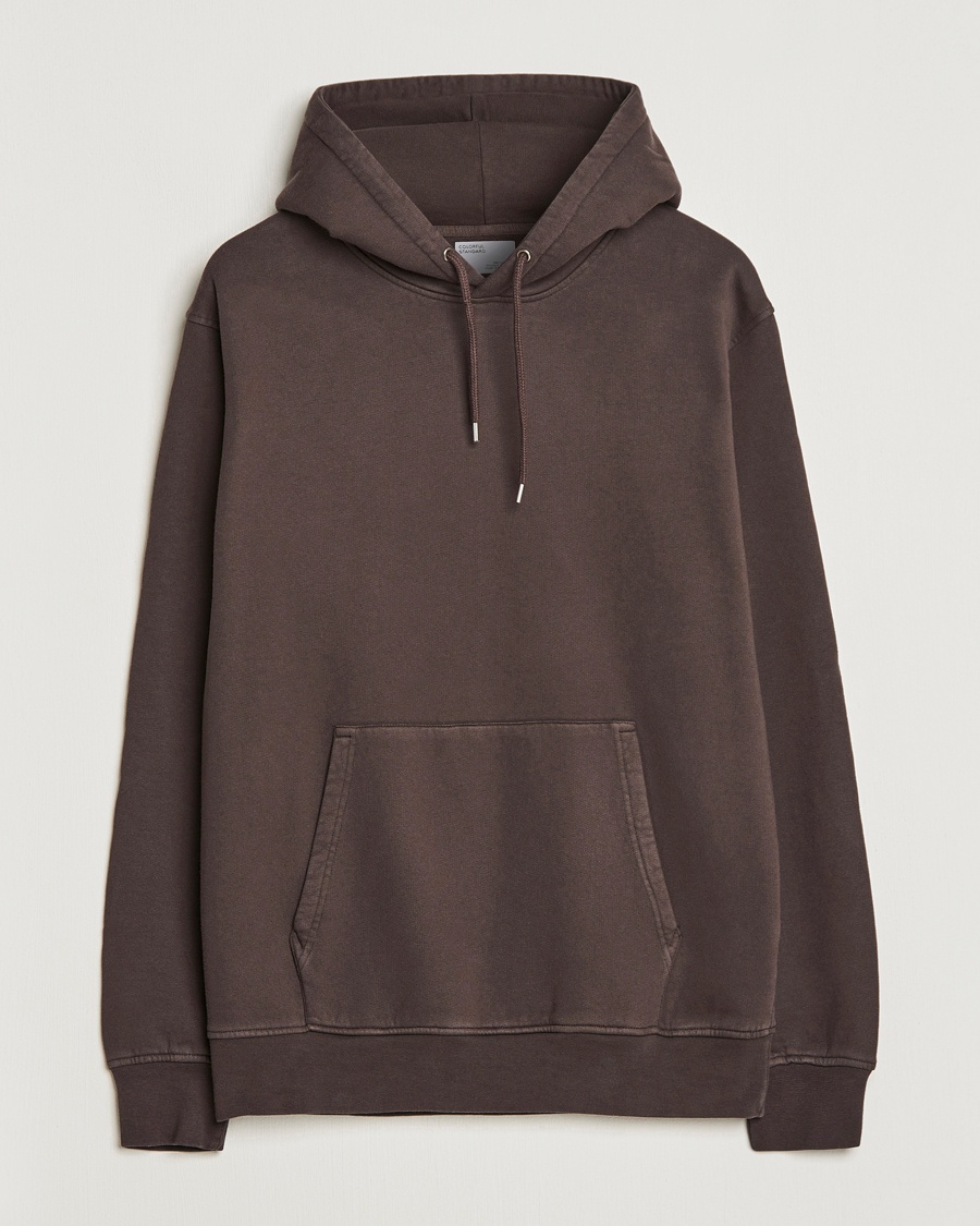 Colorful Standard Classic Organic Hood Coffee Brown – Marrone