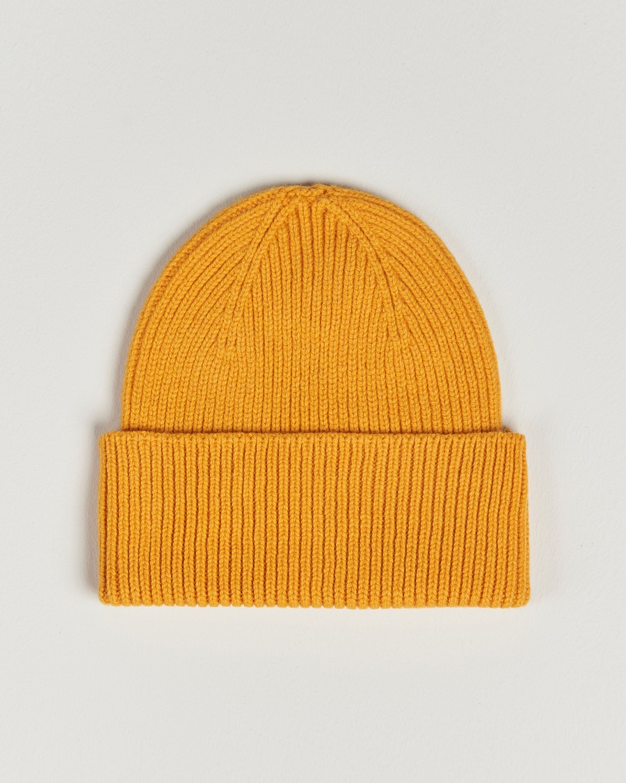 Colorful Standard Merino Wool Beanie Burned Yellow – Giallo