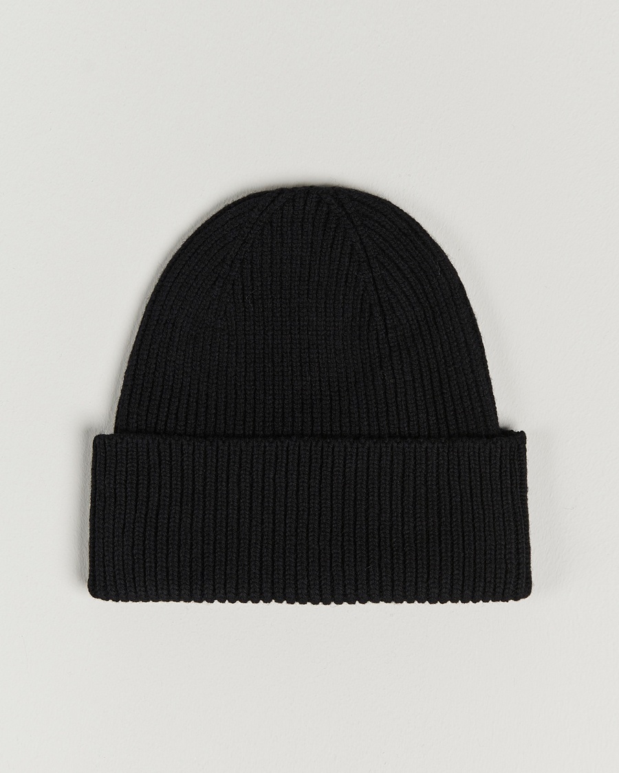 Colorful Standard Merino Wool Beanie Deep Black – Nero