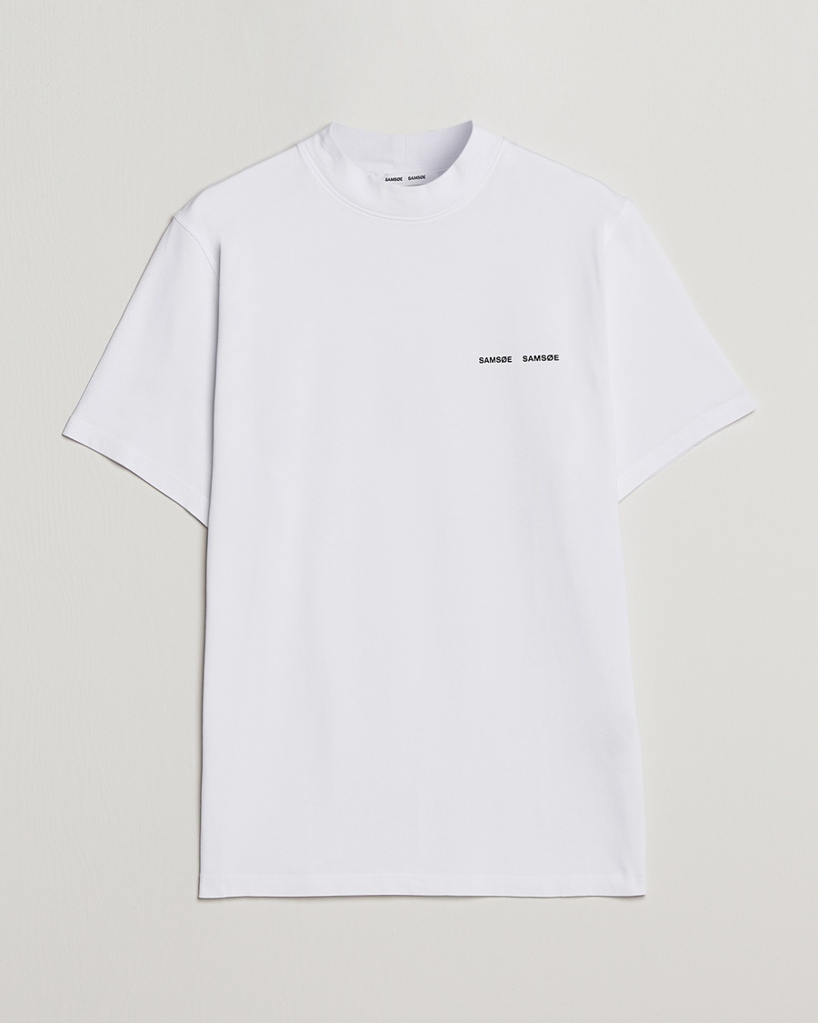 Samsøe Samsøe Norsbro Organic Cotton Tee White – Bianco