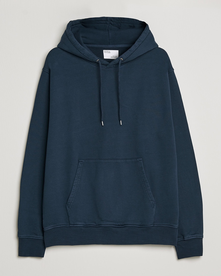 Colorful Standard Classic Organic Hood Navy Blue – Blu