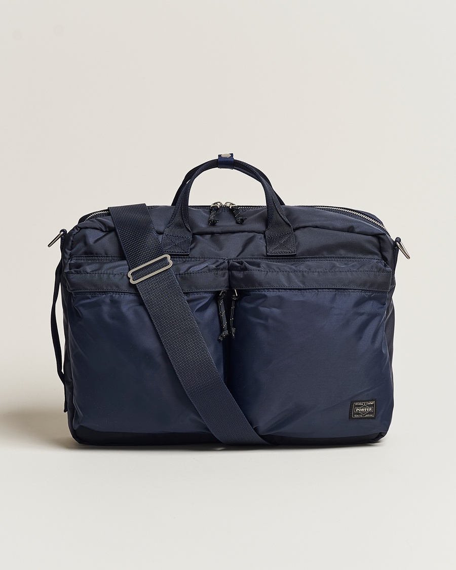 Porter-Yoshida & Co. Porter-Yoshida & Co.Force 3Way BriefcaseNavy Blue – Blu