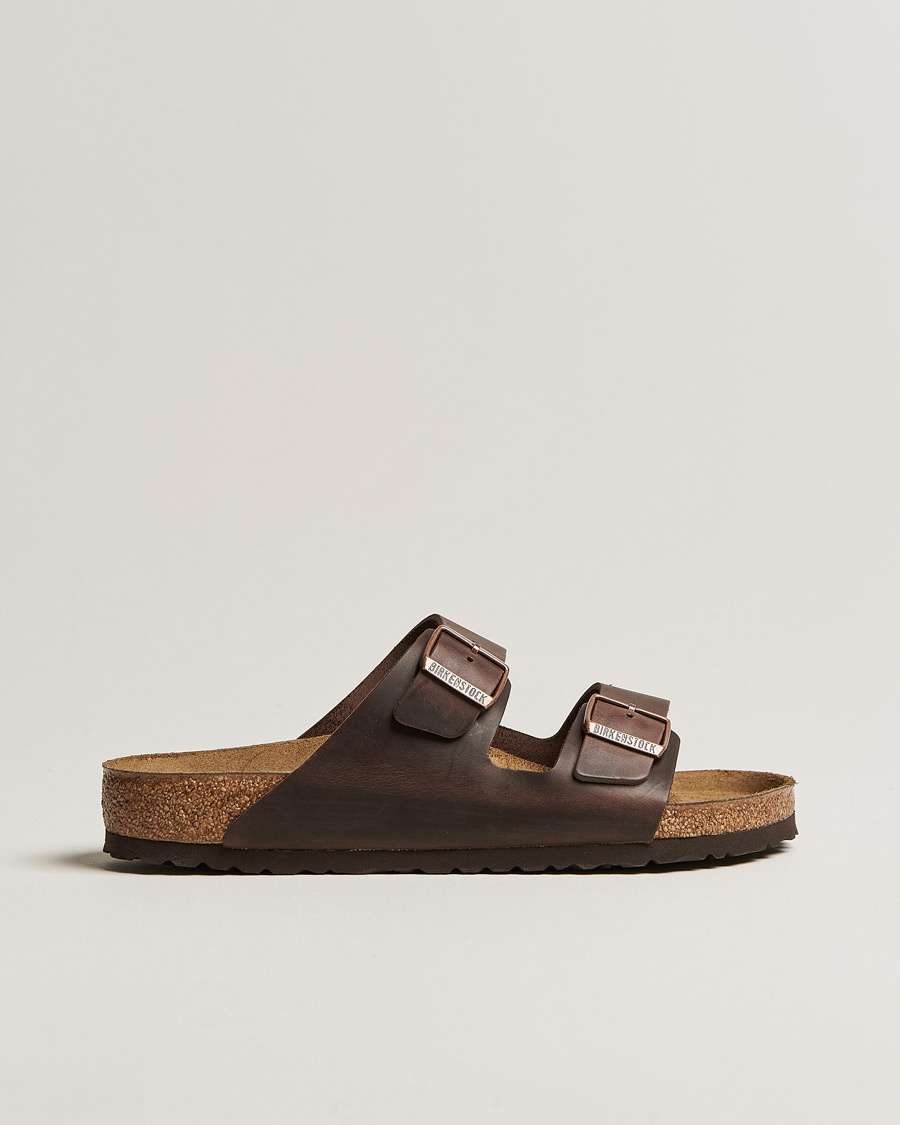BIRKENSTOCK Arizona Classic Footbed Habana Oiled Leather – Marrone