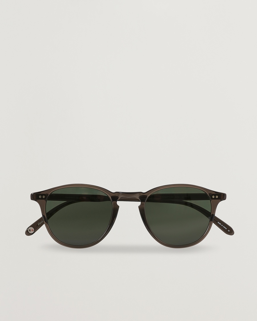 Garrett Leight Hampton 46 Sunglasses Black Glass – Nero