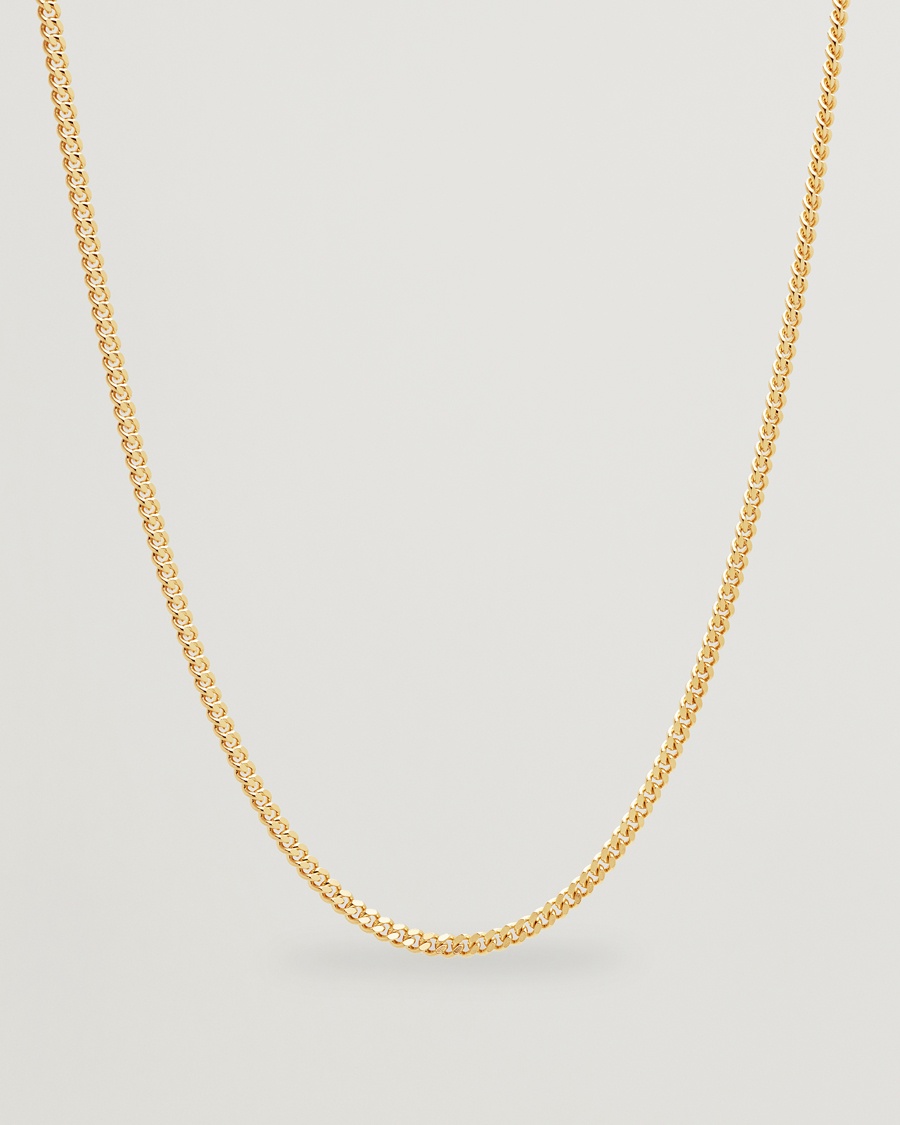 Tom Wood Curb Chain M Necklace Gold – Oro