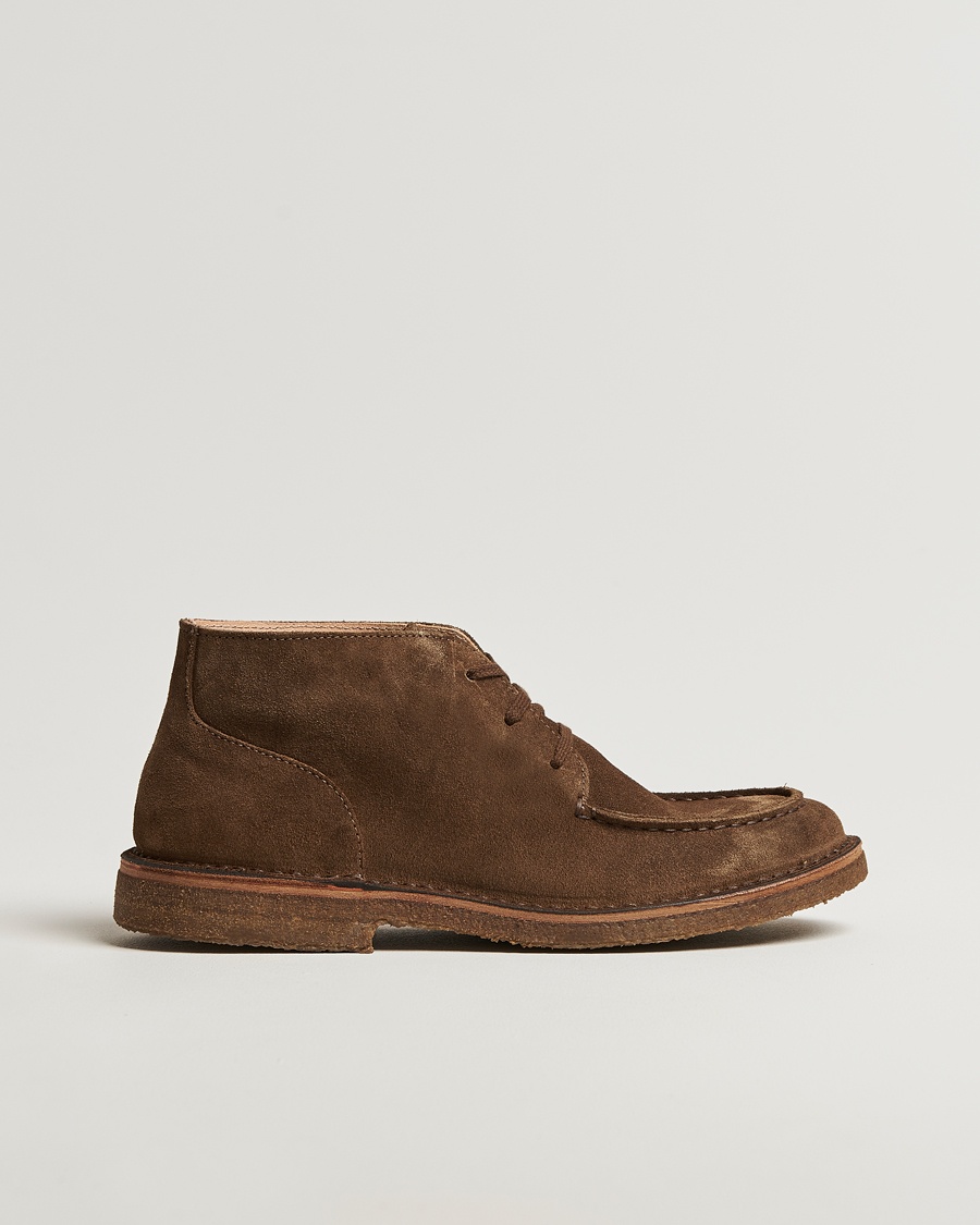 Astorflex Deukeflex Chukka Boot Dark Khaki Suede – Marrone
