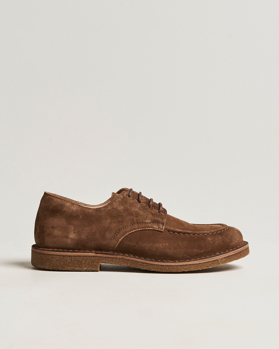 Astorflex Carlflex Derby Dark Khaki Suede – Marrone