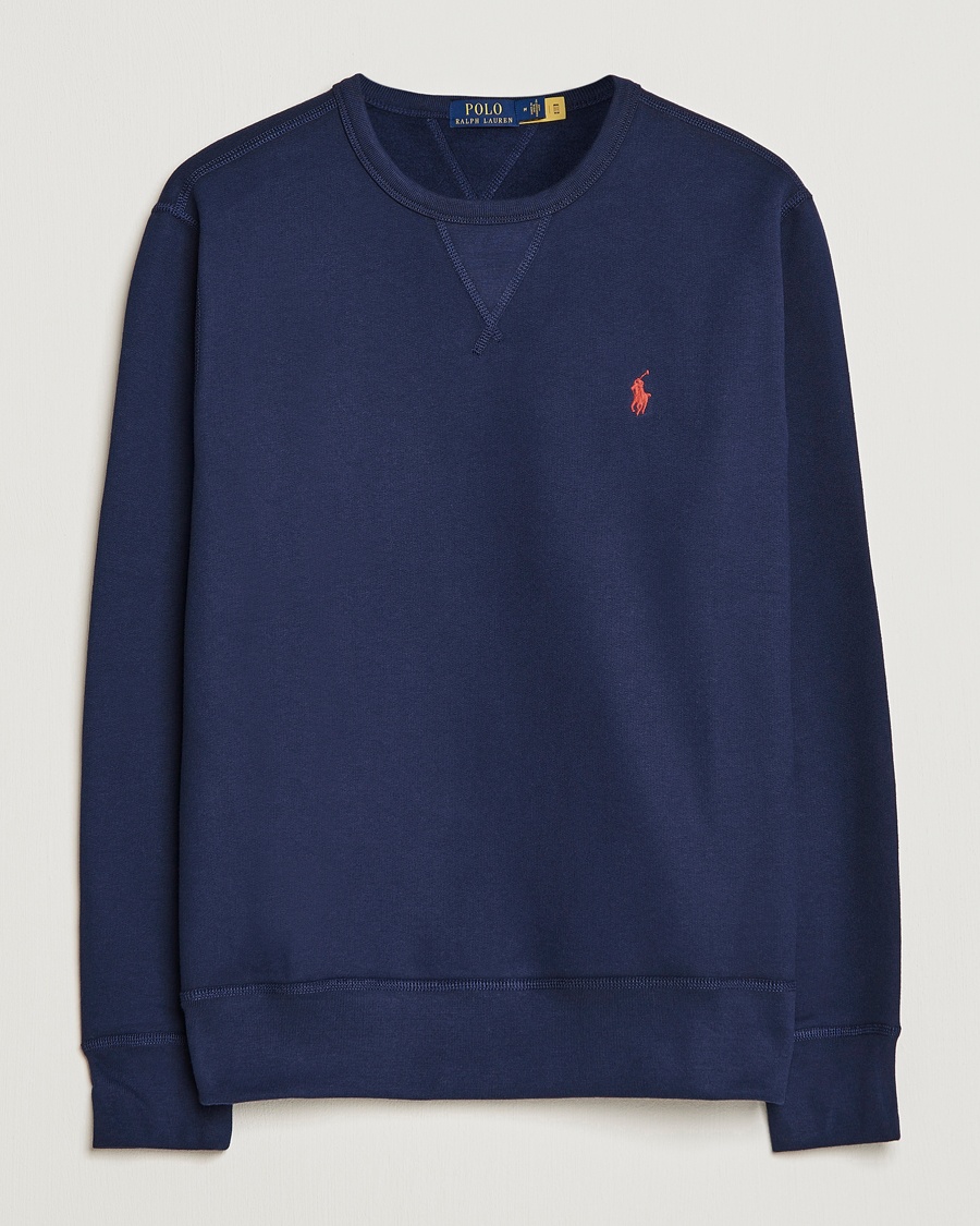 Polo Ralph Lauren Crew Neck Sweatshirt Cruise Navy – Blu