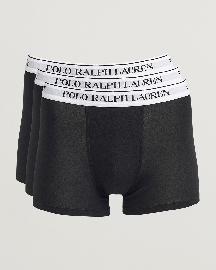 Polo Ralph Lauren 3-Pack Trunk Black – Nero