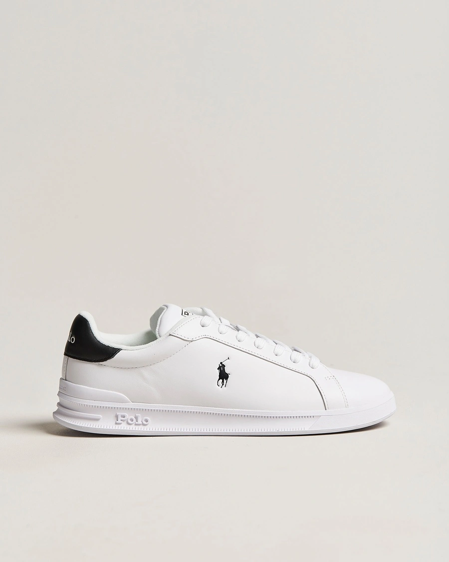 Polo Ralph Lauren Heritage Court Sneaker White/Black – Bianco