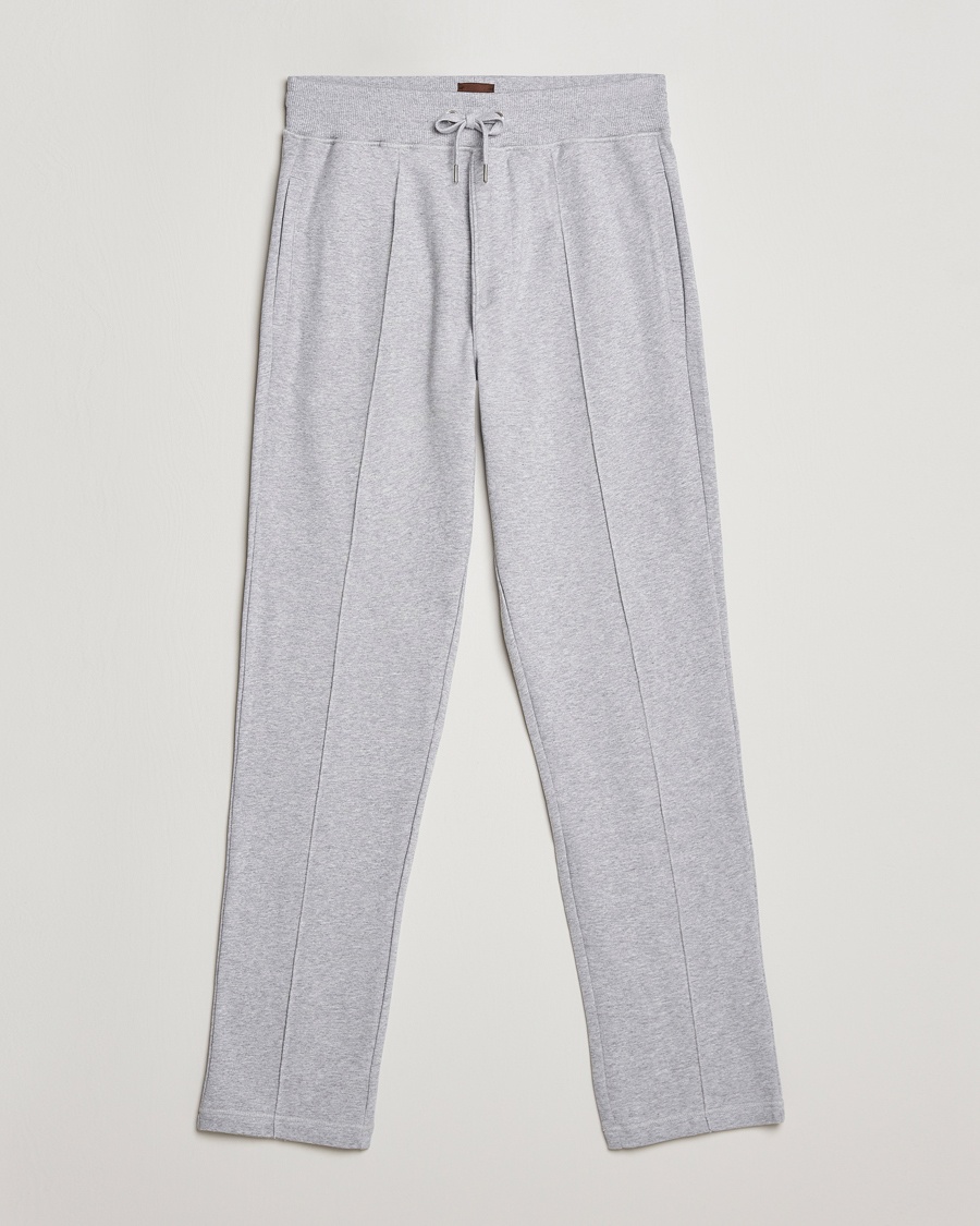 Stenströms Cotton Jersey Pants Grey – Grigio