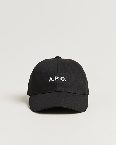 A.P.C. A.P.C.Charlie Baseball CapBlack – Nero