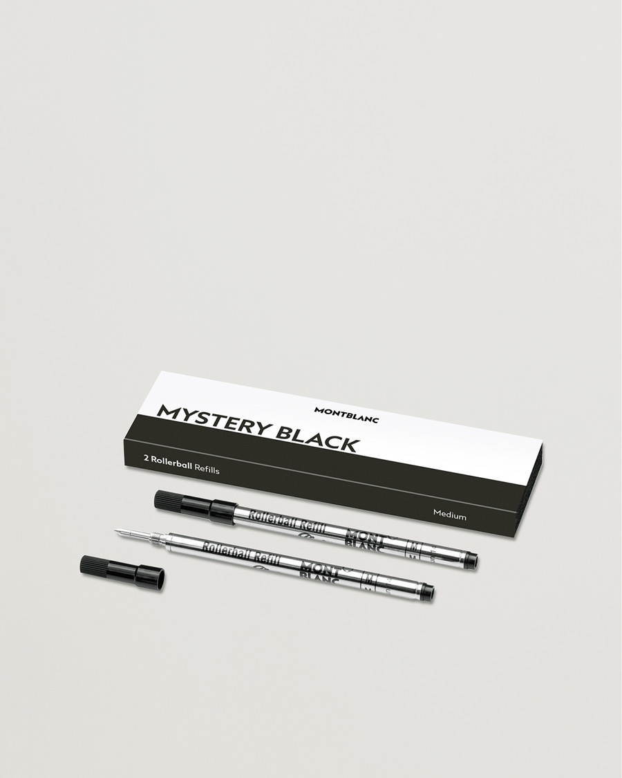 Montblanc 2 Rollerball Refills Mystery Black – Nero