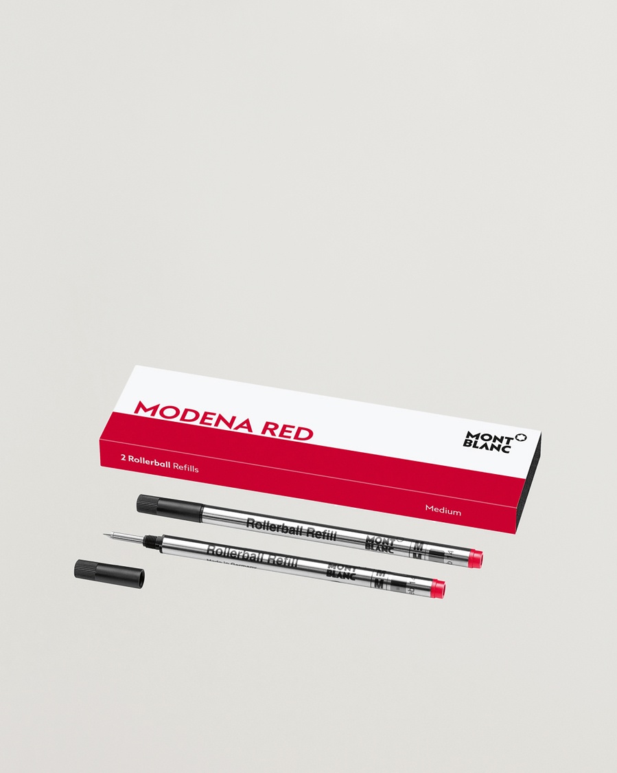 Montblanc 2 Rollerball Refills Modena Red – Rosso