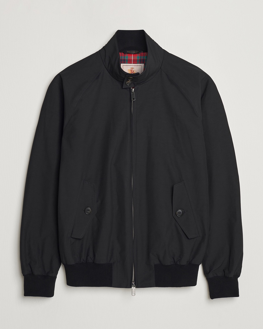 Baracuta G9 Original Harrington Jacket Black – Nero