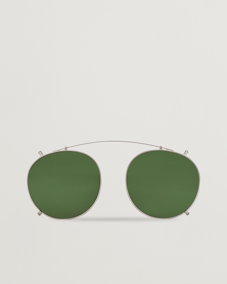 TBD Eyewear Clip-ons Silver/Bottle Green – Verde