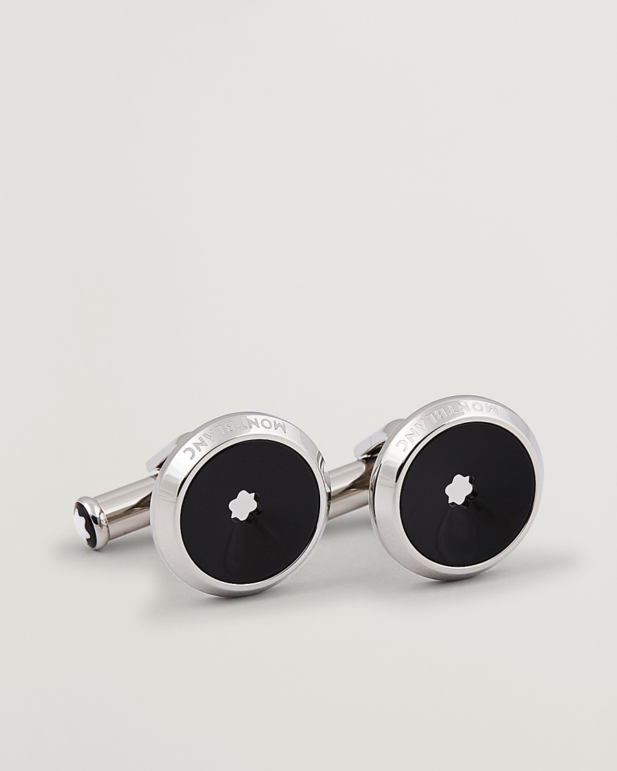 Montblanc Star Cufflinks Black Resin – Nero