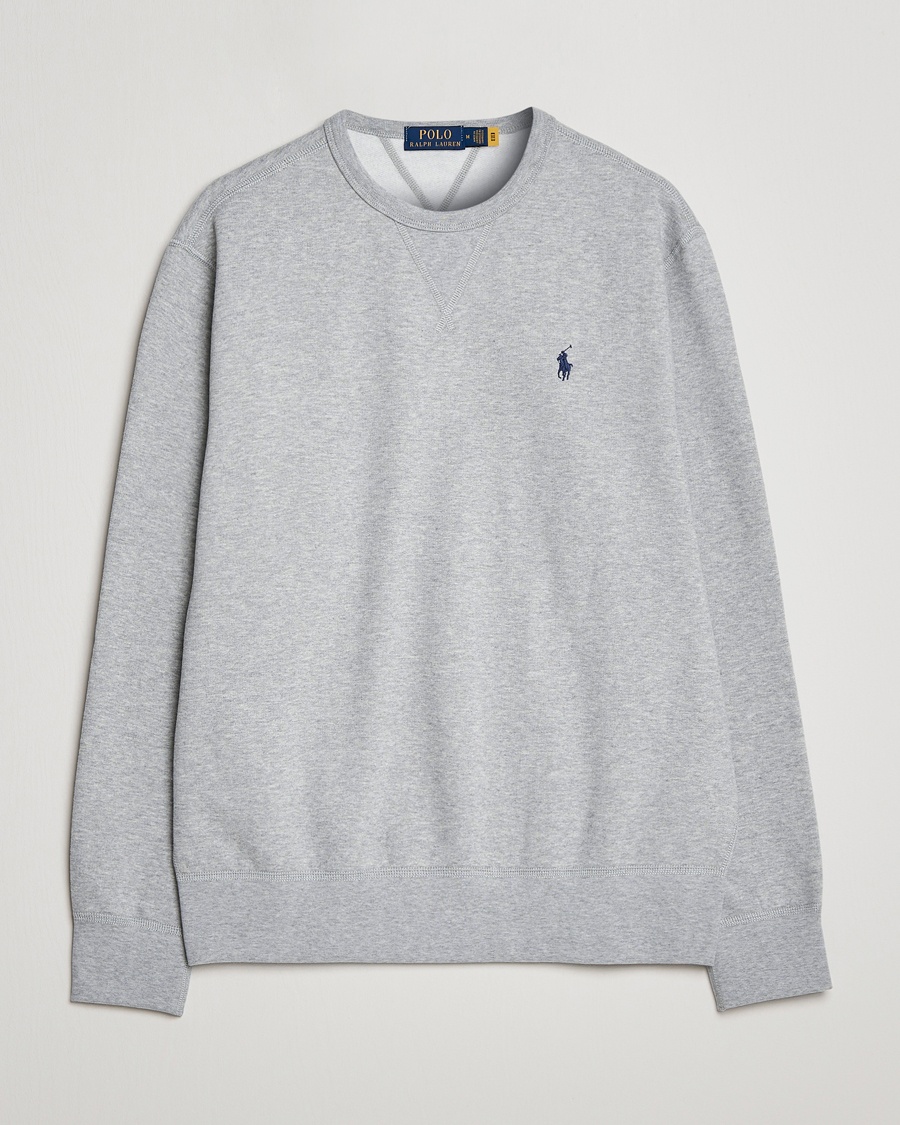 Polo Ralph Lauren Crew Neck Sweatshirt Andover Heather – Grigio