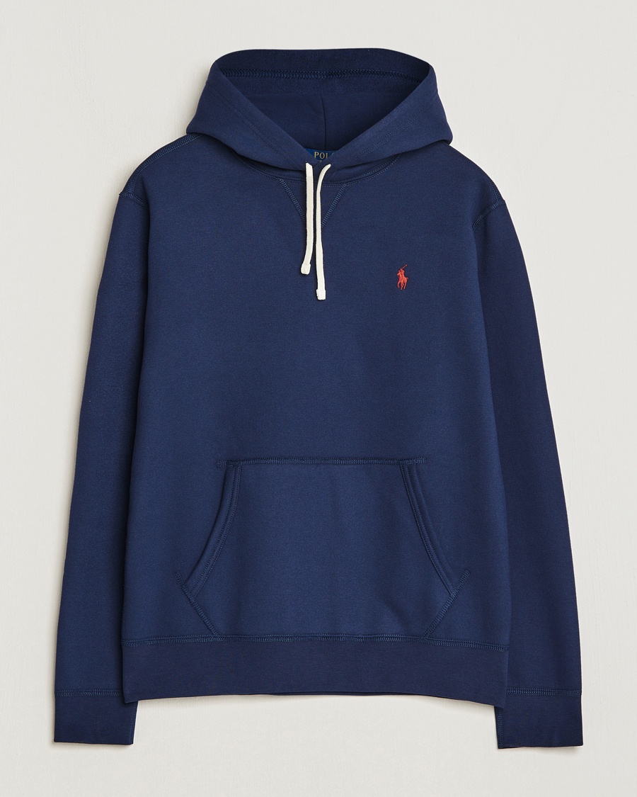 Polo Ralph Lauren RL Fleece Hoodie Cruise Navy – Blu