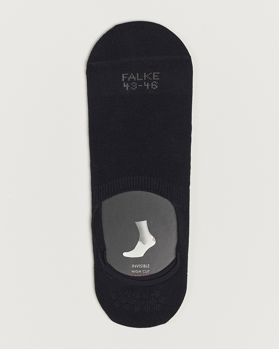 Falke Casual High Cut Sneaker Socks Black – Nero
