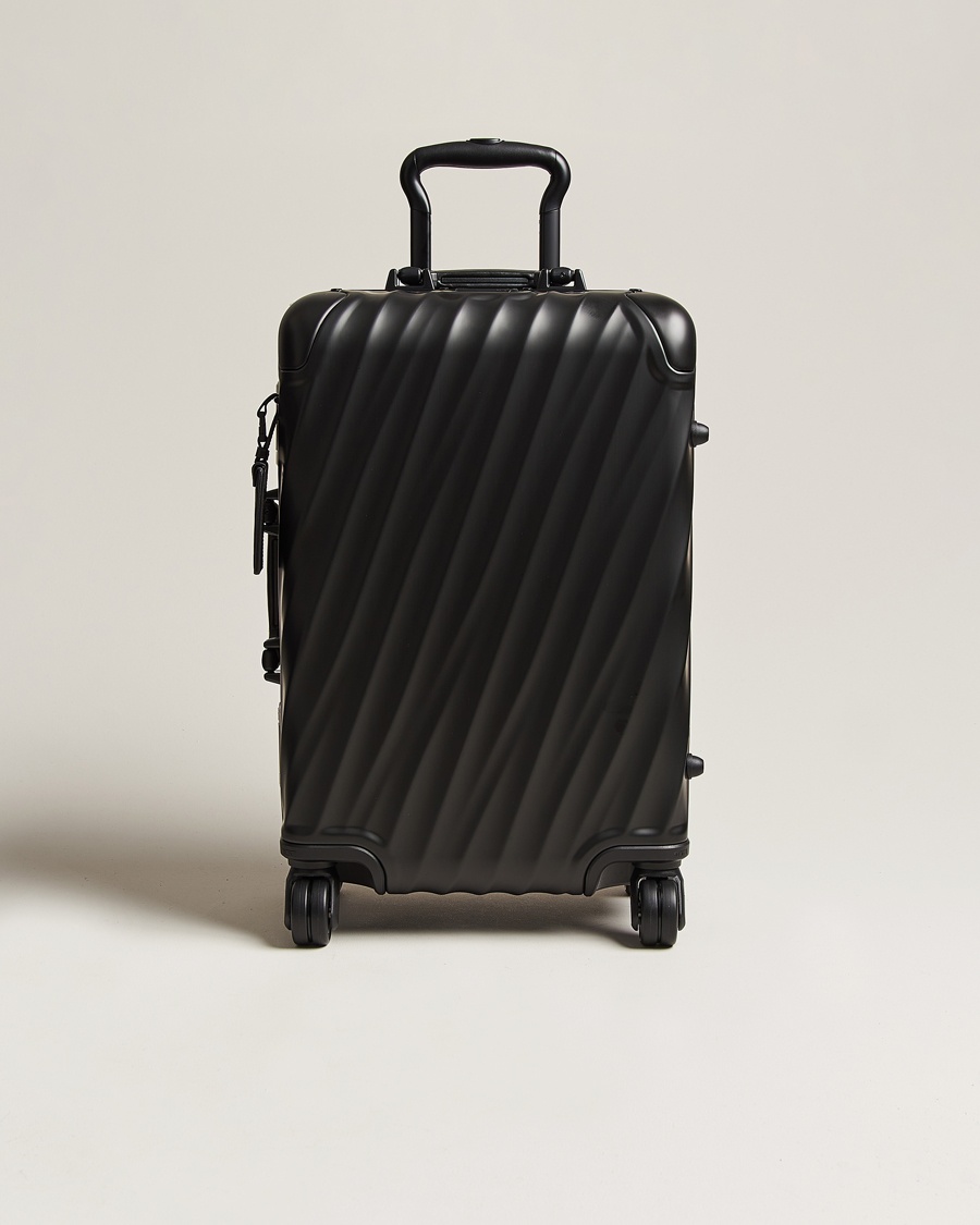 TUMI International Carry-on Aluminum Trolley Matte Black – Nero