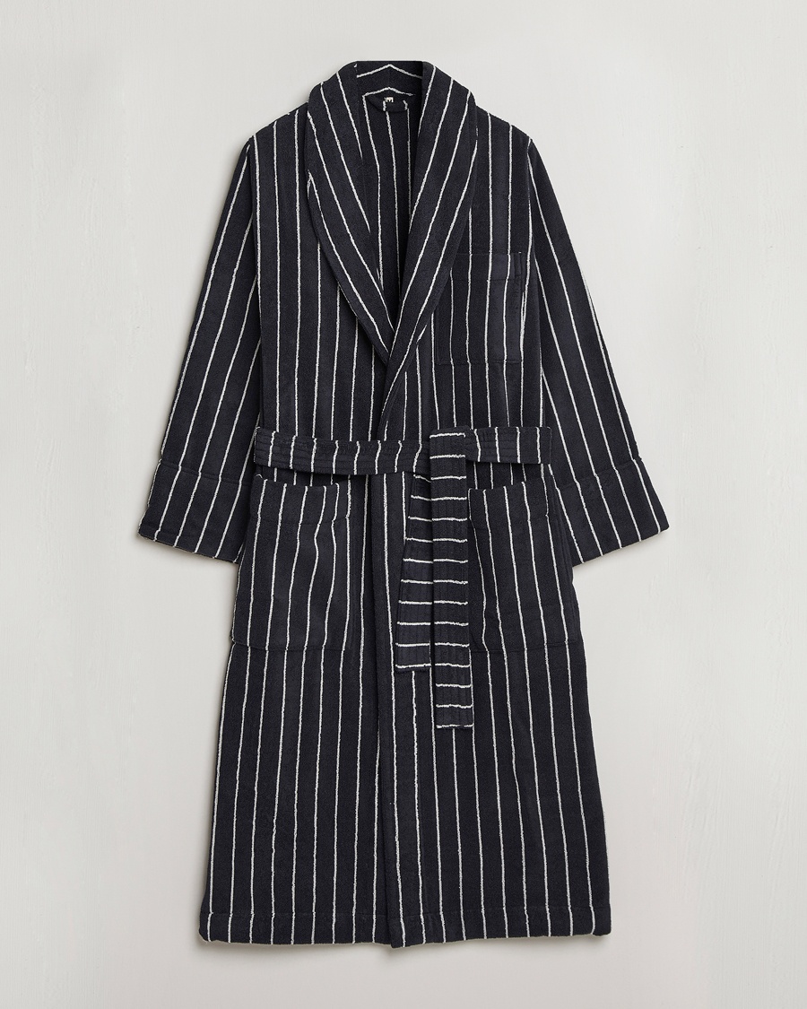 Tekla Organic Terry Classic Bathrobe Antwerp – Blu