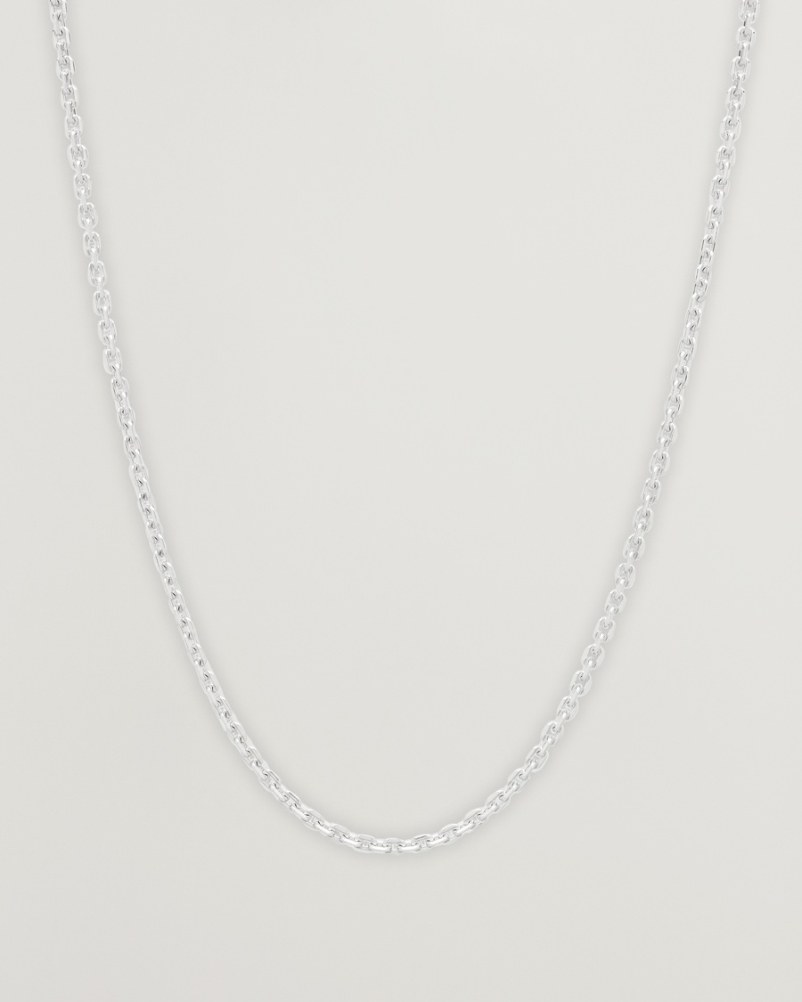 Tom Wood Anker Chain Necklace Silver – Argento