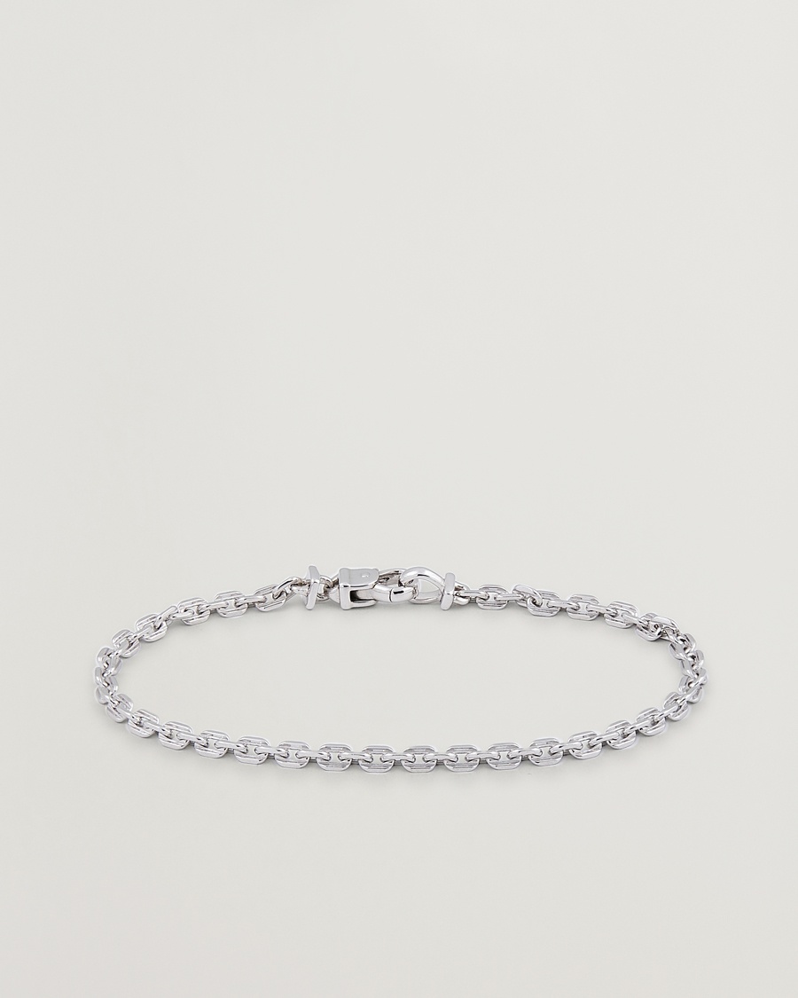 Tom Wood Anker Chain Bracelet Silver – Argento