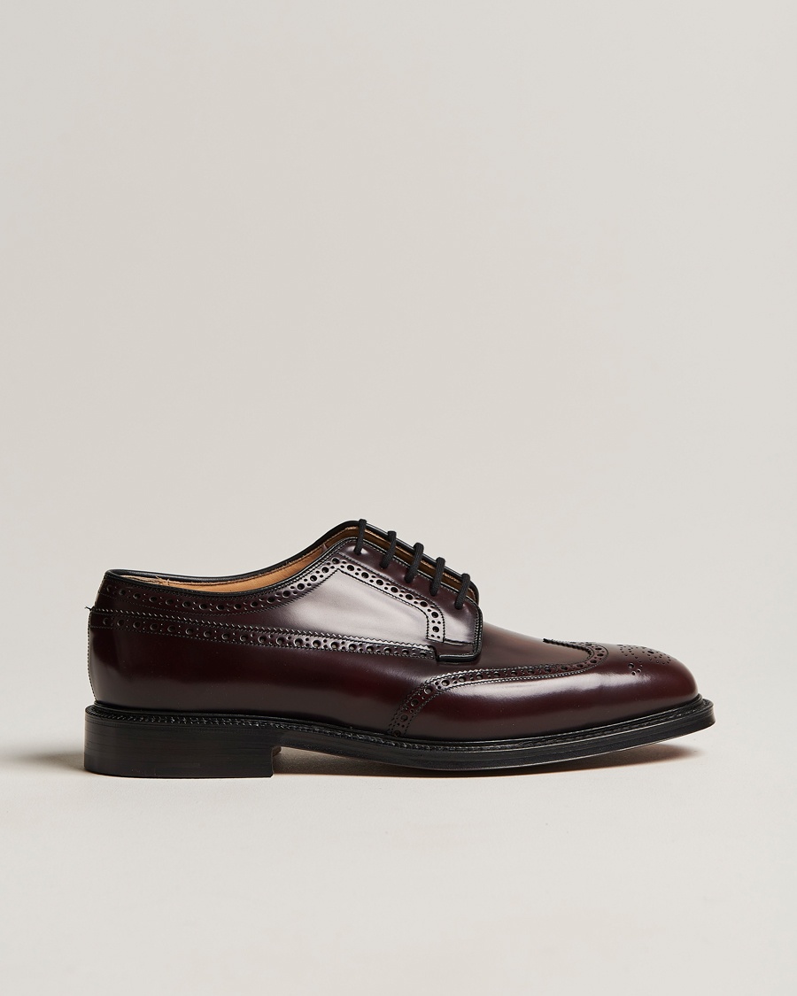Church's Grafton Polished Binder Brogue Burgundy – Rosso