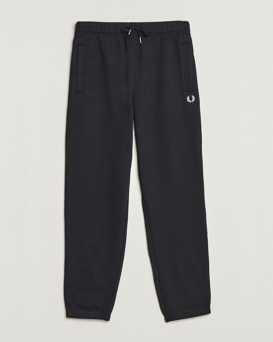 Fred Perry Loopback Sweatpants Black – Nero