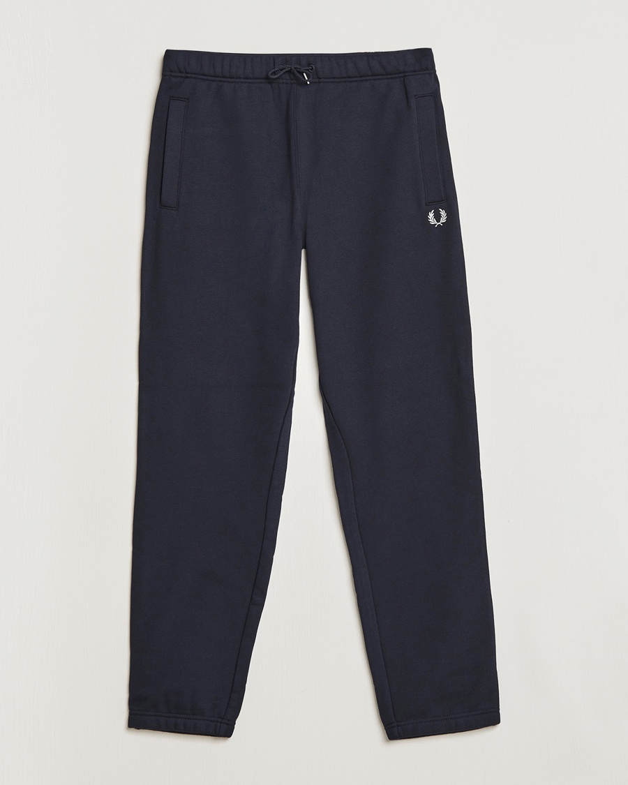 Fred Perry Loopback Sweatpants Navy – Blu