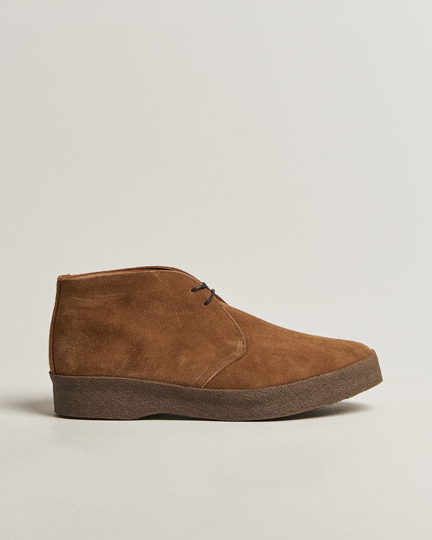 Sanders Joel Chukka Boot Tan Suede – Marrone