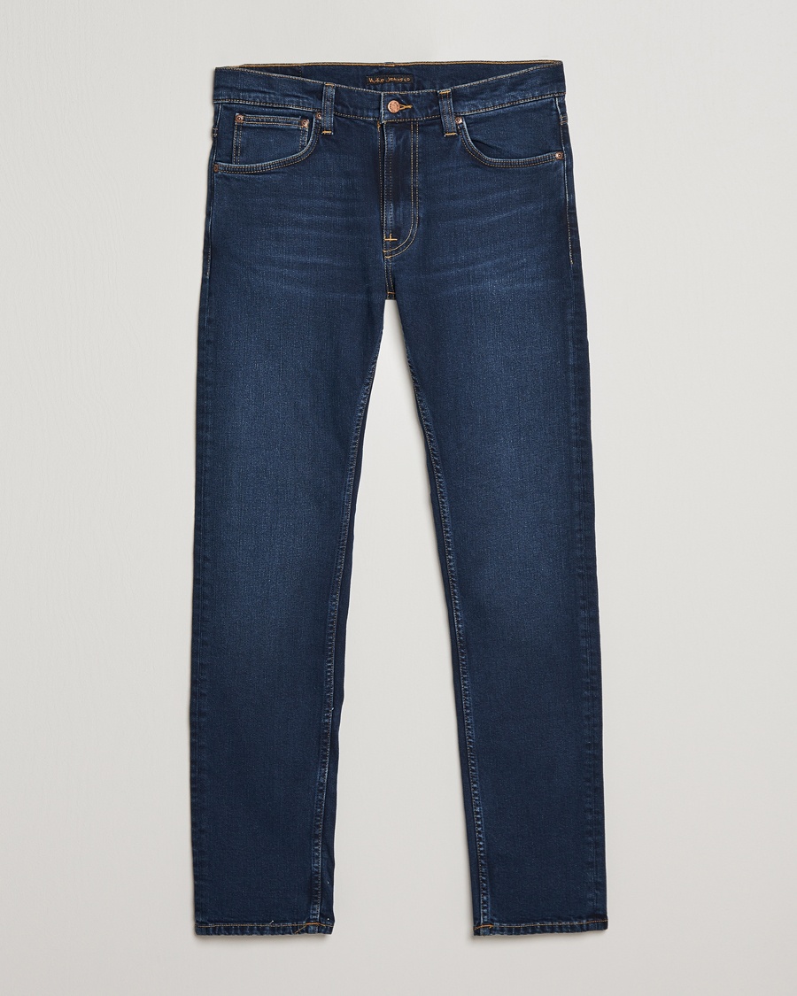 Nudie Jeans Lean Dean Jeans New Ink – Blu