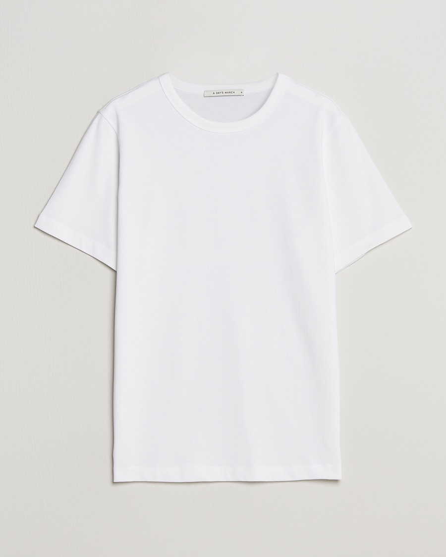 A Day's March Heavyweight T-Shirt White – Bianco