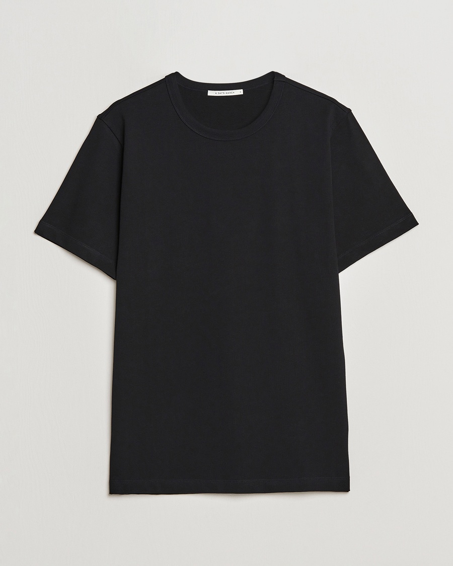 A Day's March Heavyweight T-Shirt Black – Nero