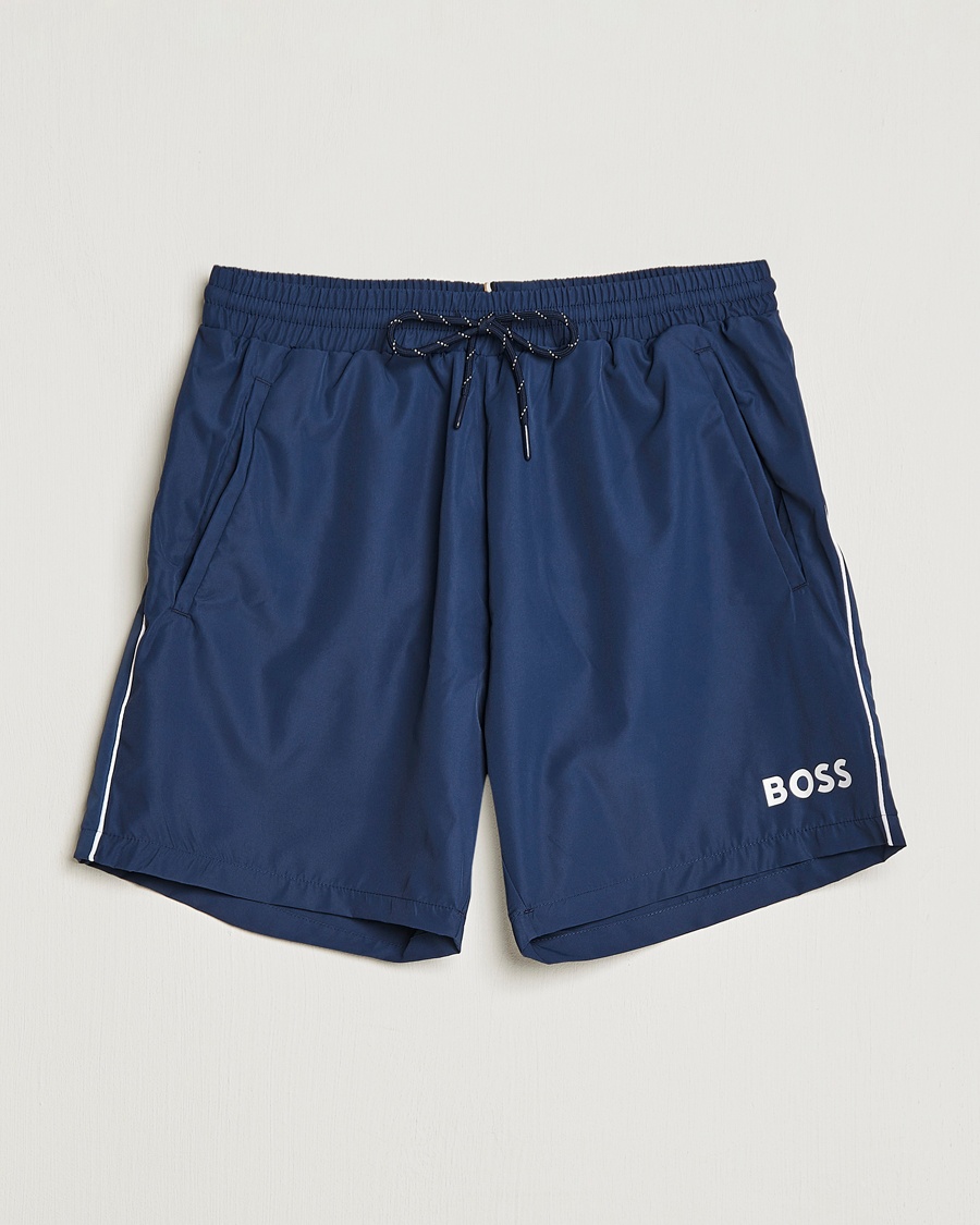 BOSS BLACK Starfish Swimshorts Navy – Blu