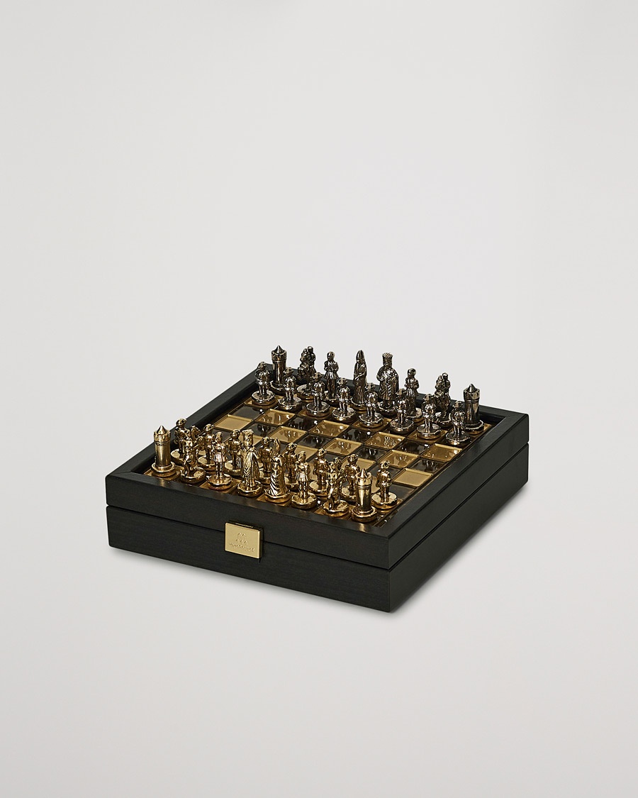 Manopoulos Byzantine Empire Chess Set Brown – Marrone