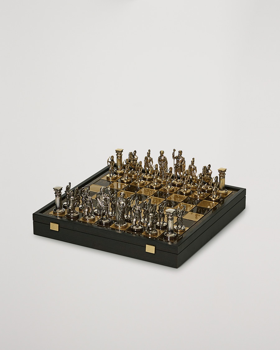 Manopoulos Archers Chess Set Brown – Marrone