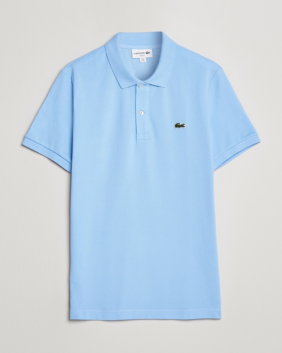 Lacoste Slim Fit Polo Piké Overview – Blu