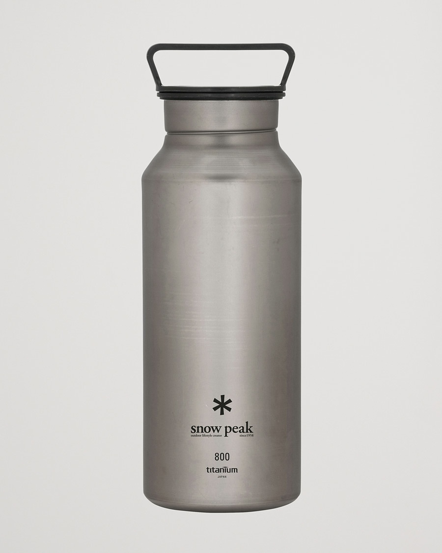 Snow Peak Aurora Bottle 800 Titanium – Argento