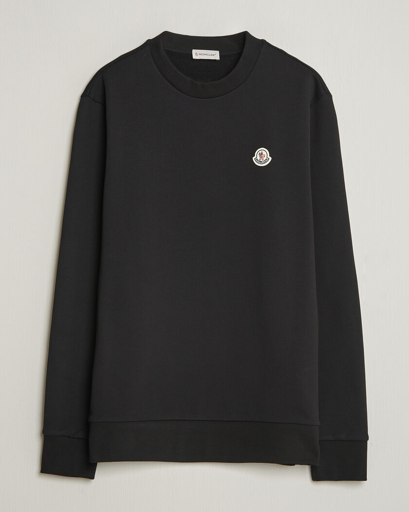Moncler Logo Sweatshirt Black – Nero