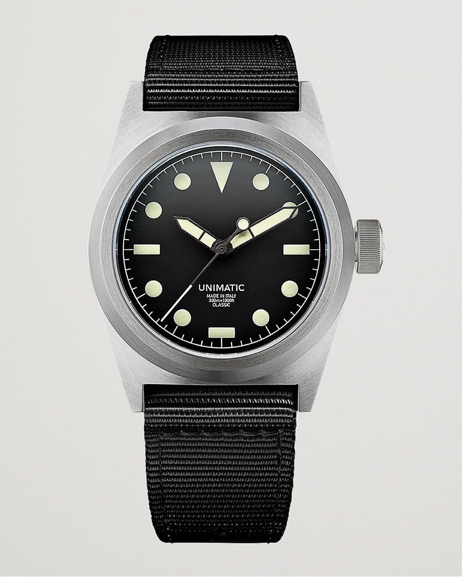 UNIMATIC Modello Due Field Watch – Nero